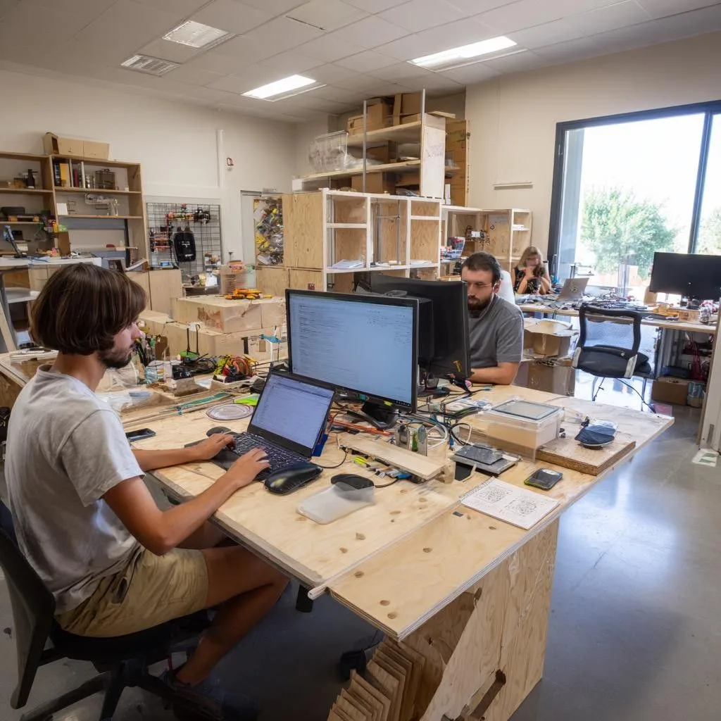 Coworking en Fablab: de fabriek van het nieuwe werken