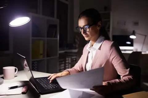 L’importance de l’éclairage pour travailler efficacement