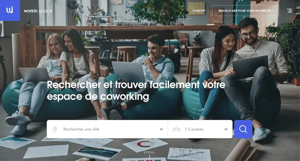 Launch of the coworking portal workin