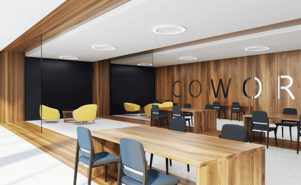 Lavorare per creare uno spazio di coworking