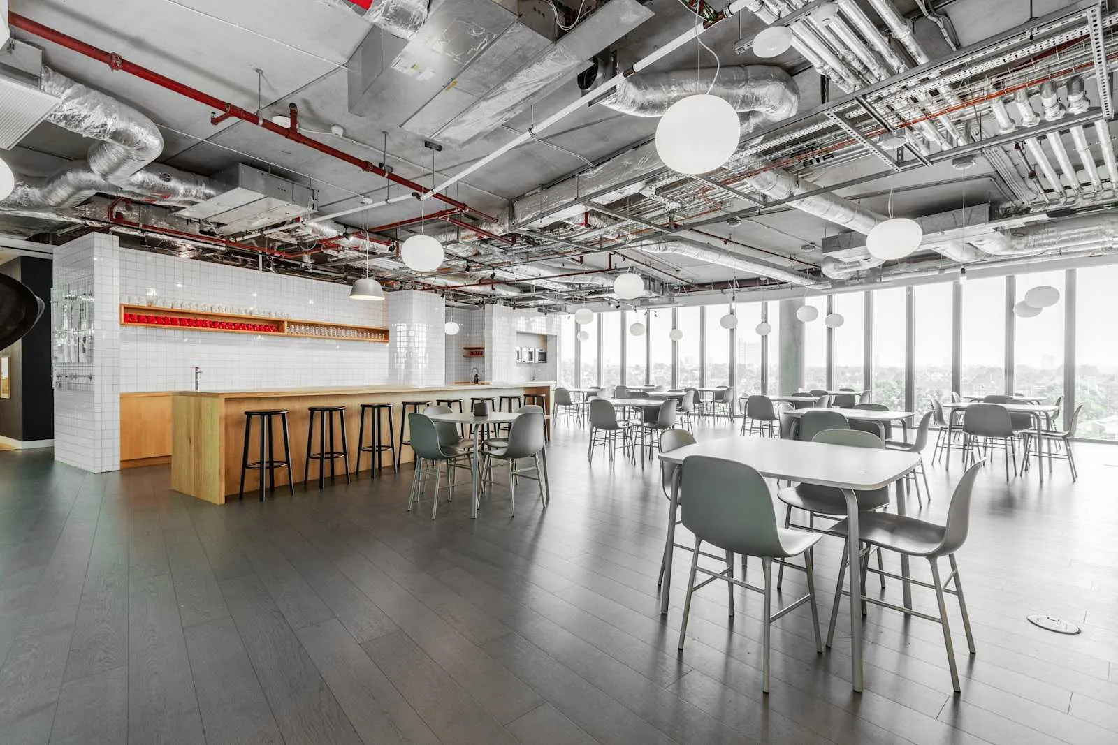 Central Working LONDON, Central Working White City, Cafeteria, London