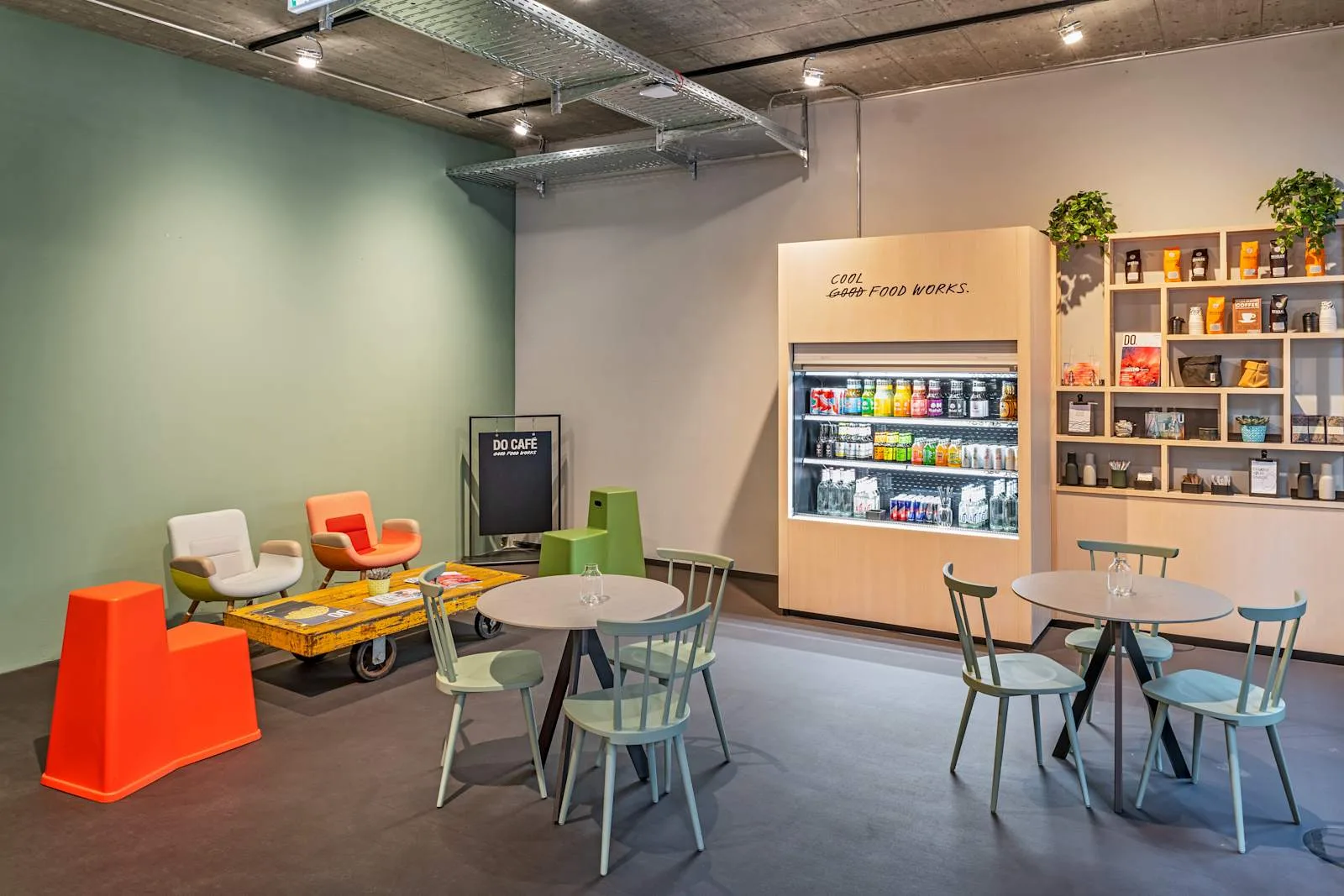 Design Offices Düsseldorf, Design Offices, Kaistraße, Cafeteria, Düsseldorf