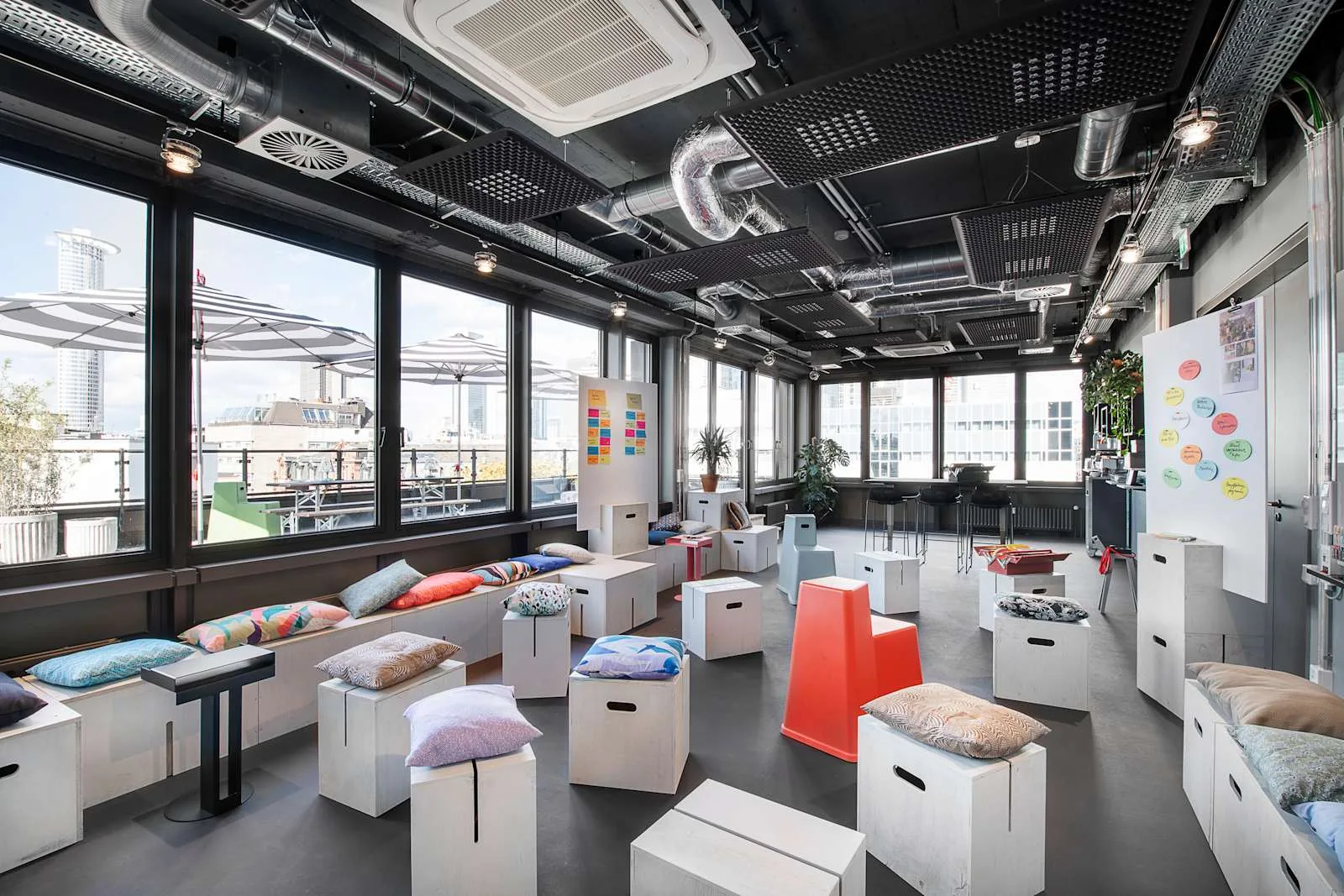 Design Offices Frankfurt, Design Offices, Wiesenhüttenplatz, Schulungsraum für 18 Personen, Frankfurt am Main