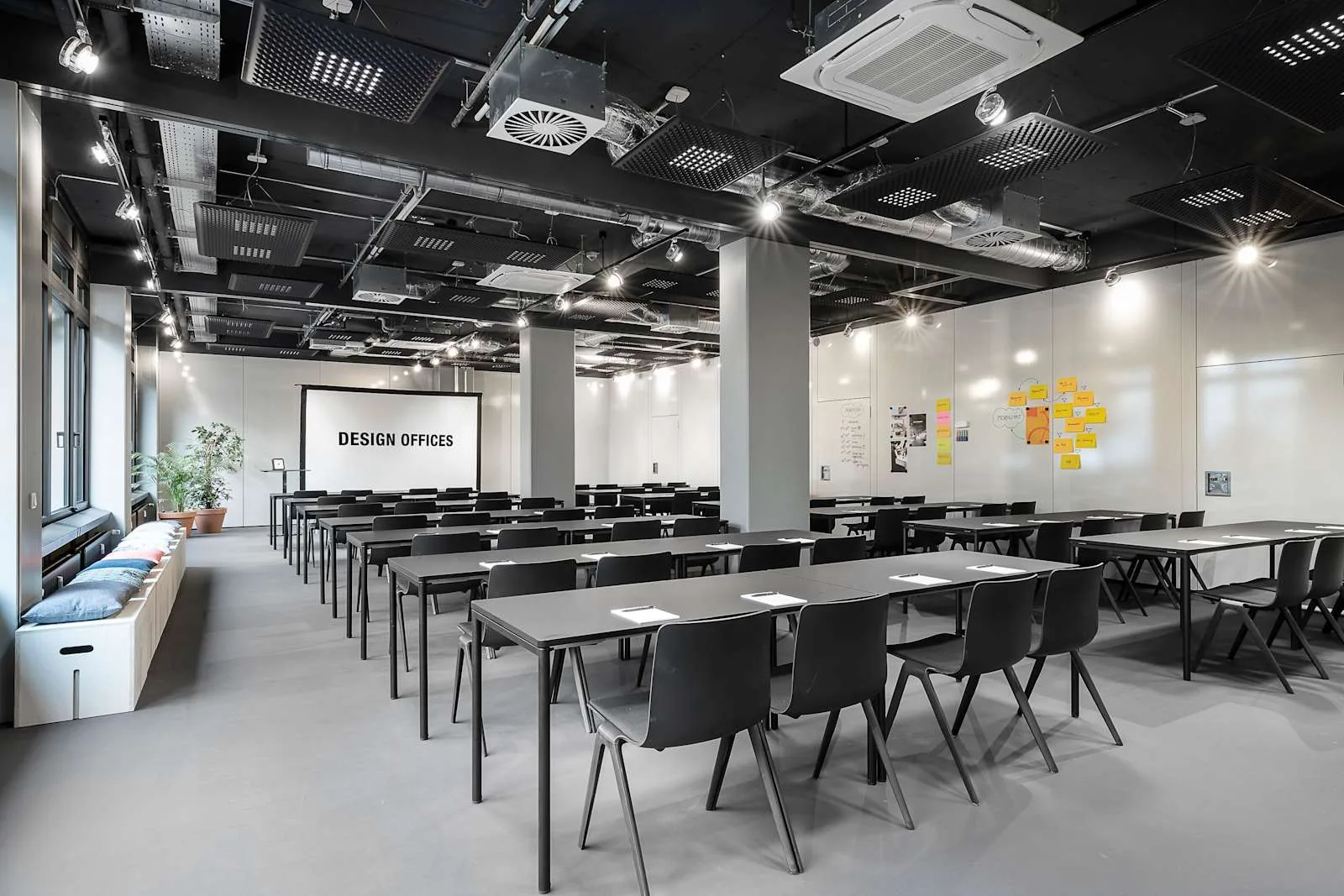 Design Offices Frankfurt, Design Offices, Wiesenhüttenplatz, Schulungsraum, Frankfurt am Main