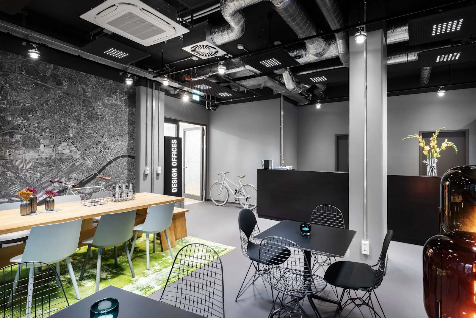 Design Offices Frankfurt, Design Offices, Wiesenhüttenplatz, Empfang, Frankfurt am Main