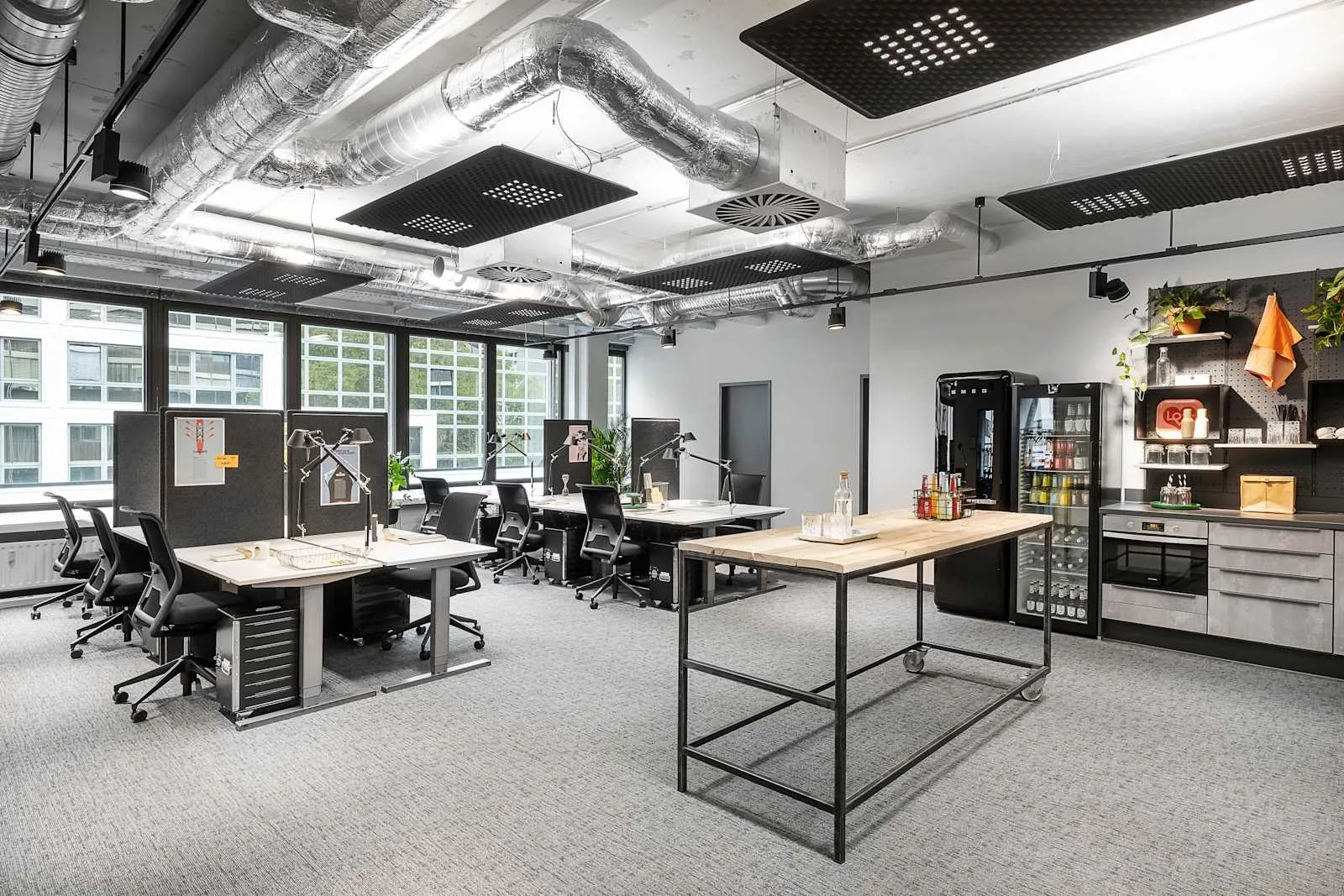 Design Offices Frankfurt, Design Offices, Wiesenhüttenplatz, Großraumbüro, Frankfurt am Main
