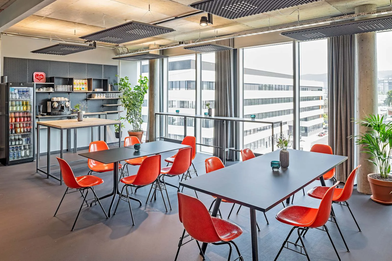 Design Offices Heidelberg, Design Offices, Colours, Kantine, Heidelberg