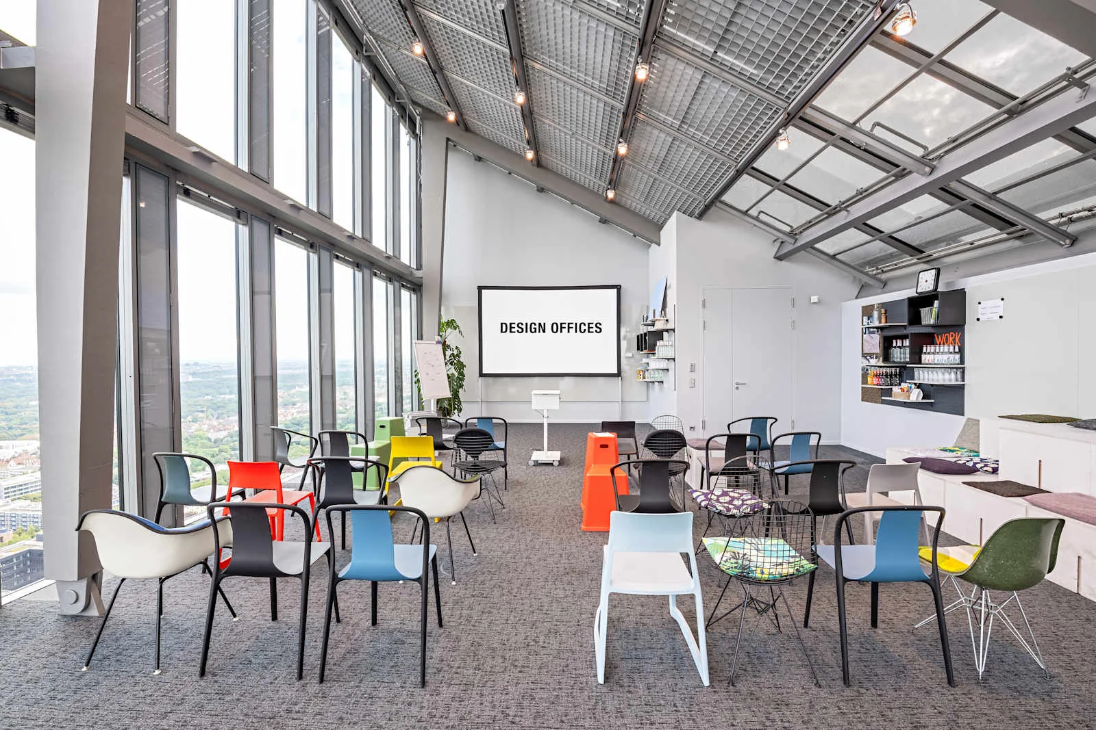 Design Offices München, Design Offices, Highlight Towers, Schulungsraum für 22 Personen, München