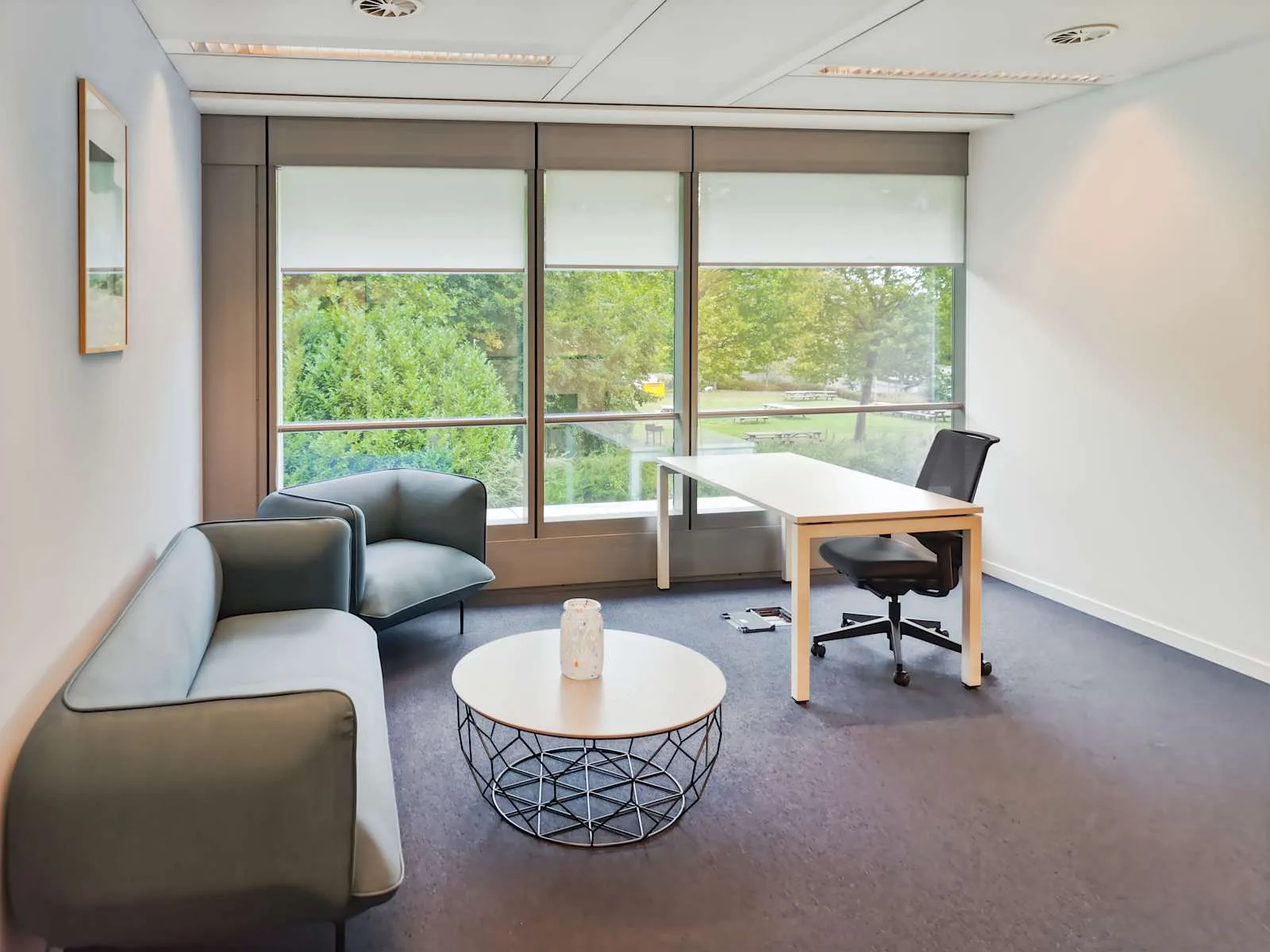 HQ Brussels, Meiser Silver Building, Private office, 1 desk, Brussels