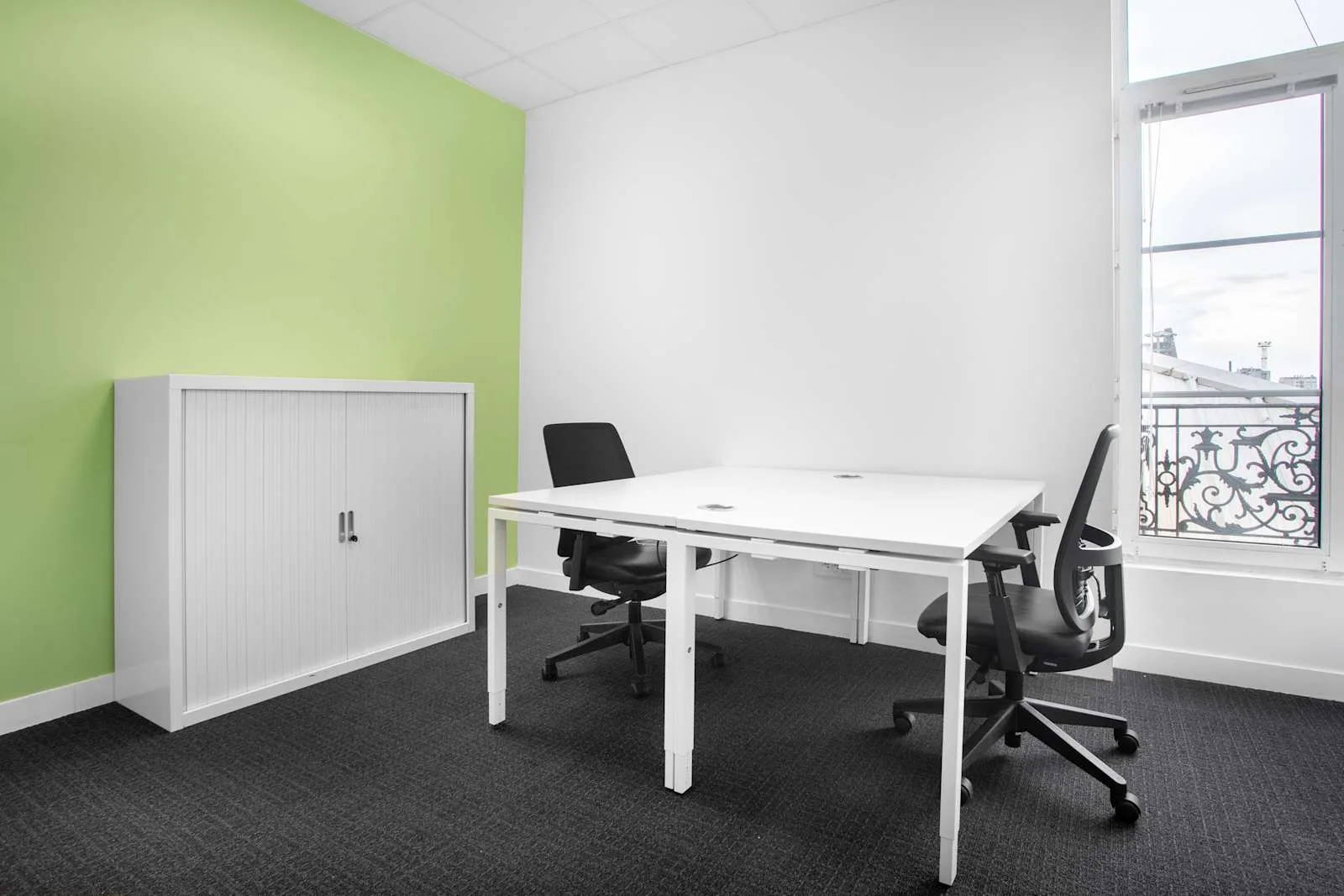 HQ NANCY, Gare de Nancy, Privatbüro mit 2 Arbeitsplätzen, Nancy