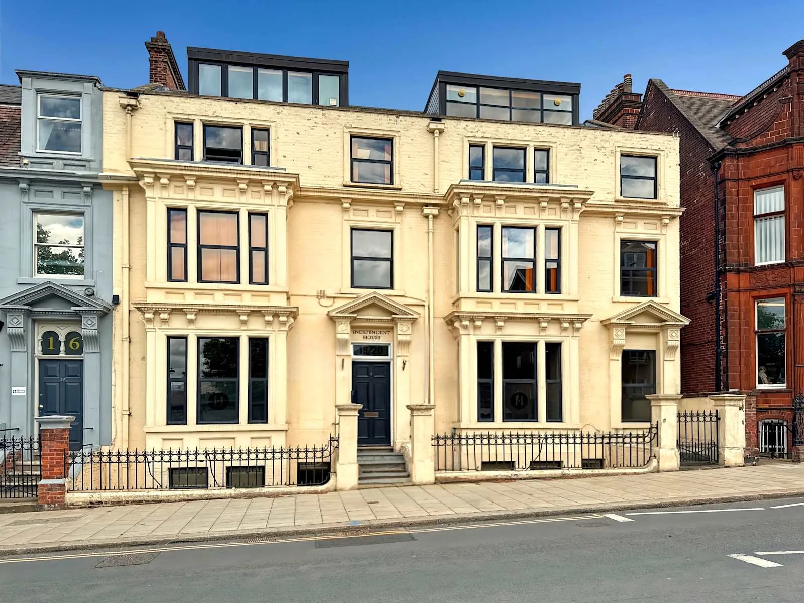 HQ Norwich, Independent House, Building facade, Norwich