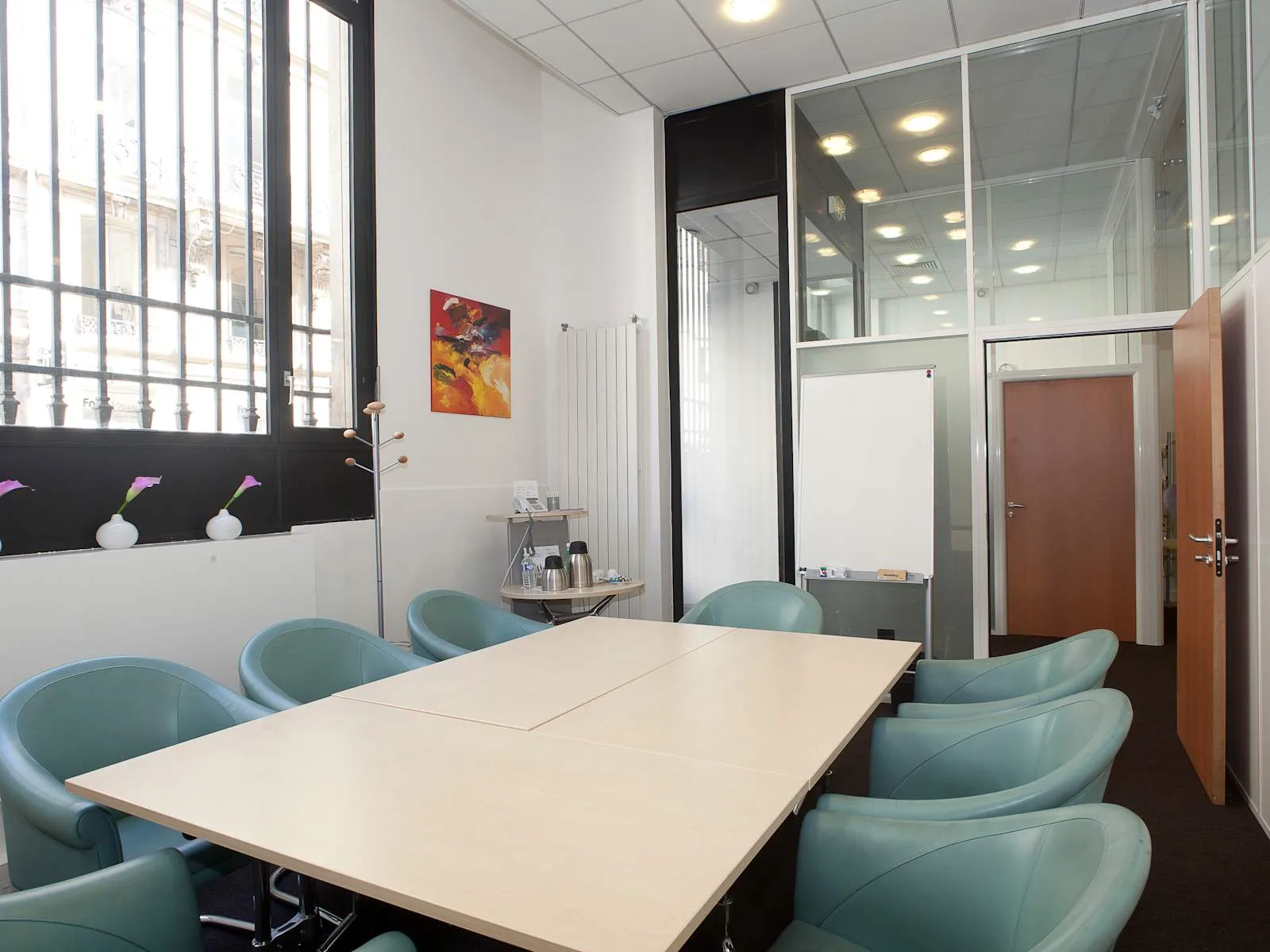 HQ Paris, Haussman Pasquier, Salle de réunion 8 personnes, Paris 8e