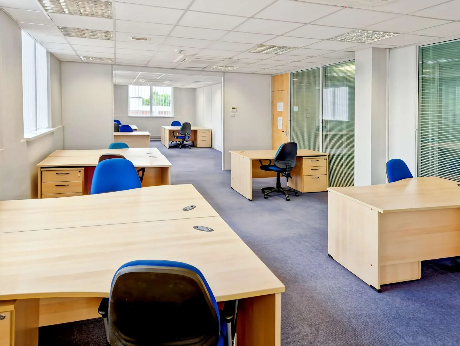 HQ Portchester, Castle Court, Open-plan office, Port Solent