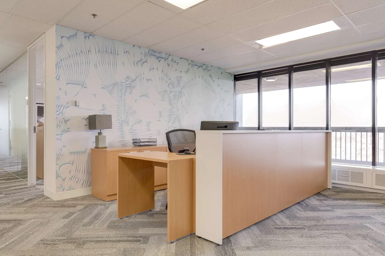 Regus AB, Calgary - McDougall, Réception, Calgary, AB