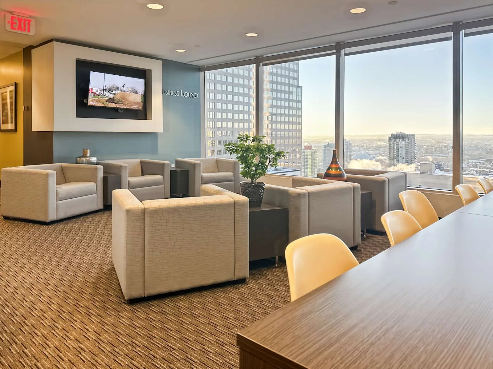 Regus AB, Calgary - TD Canada Trust, Espace détente, Calgary, AB