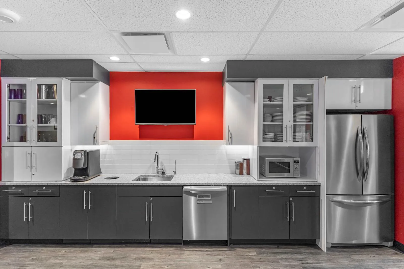 Regus AB, Edmonton - First Edmonton Place, Kitchen, Edmonton, AB