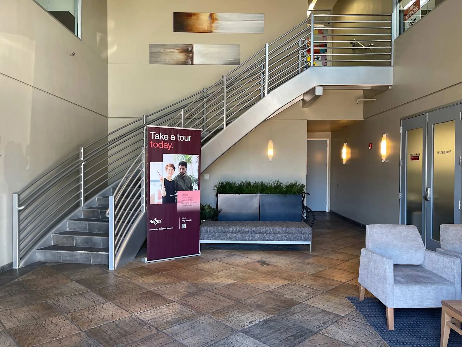 Regus AZ, Scottsdale - N 92nd St, Reception, Scottsdale, AZ