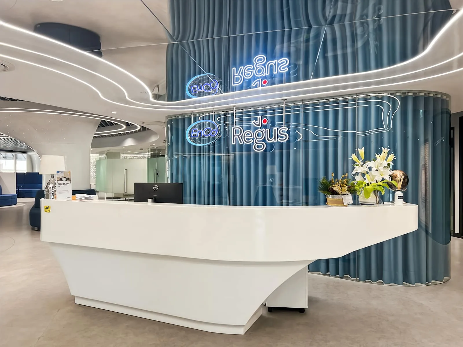 Regus Bangkok, Enco Terminal (EnTer), แผนกต้อนรับ, เทศบาลนครนนทบุรี