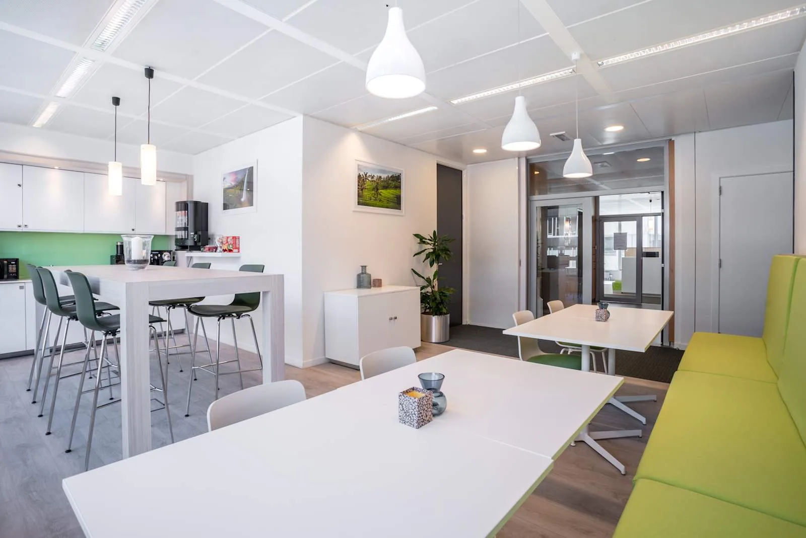 Regus BRUSSELS, EU Square de Meeûs, Cafétéria, Bruxelles