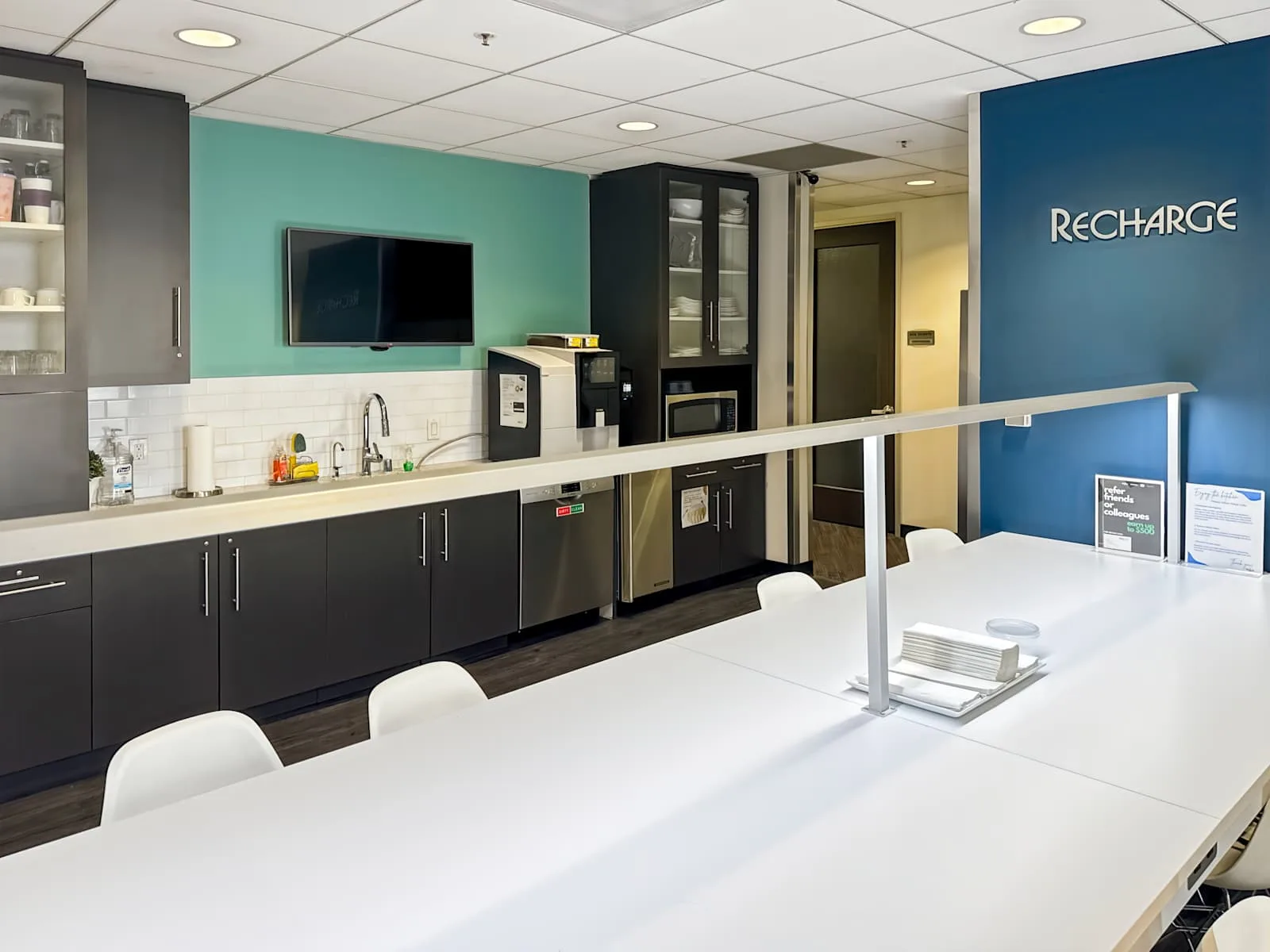 Regus CA, Beverly Hills - 8383 Wilshire, Kitchen, Beverly Hills, CA