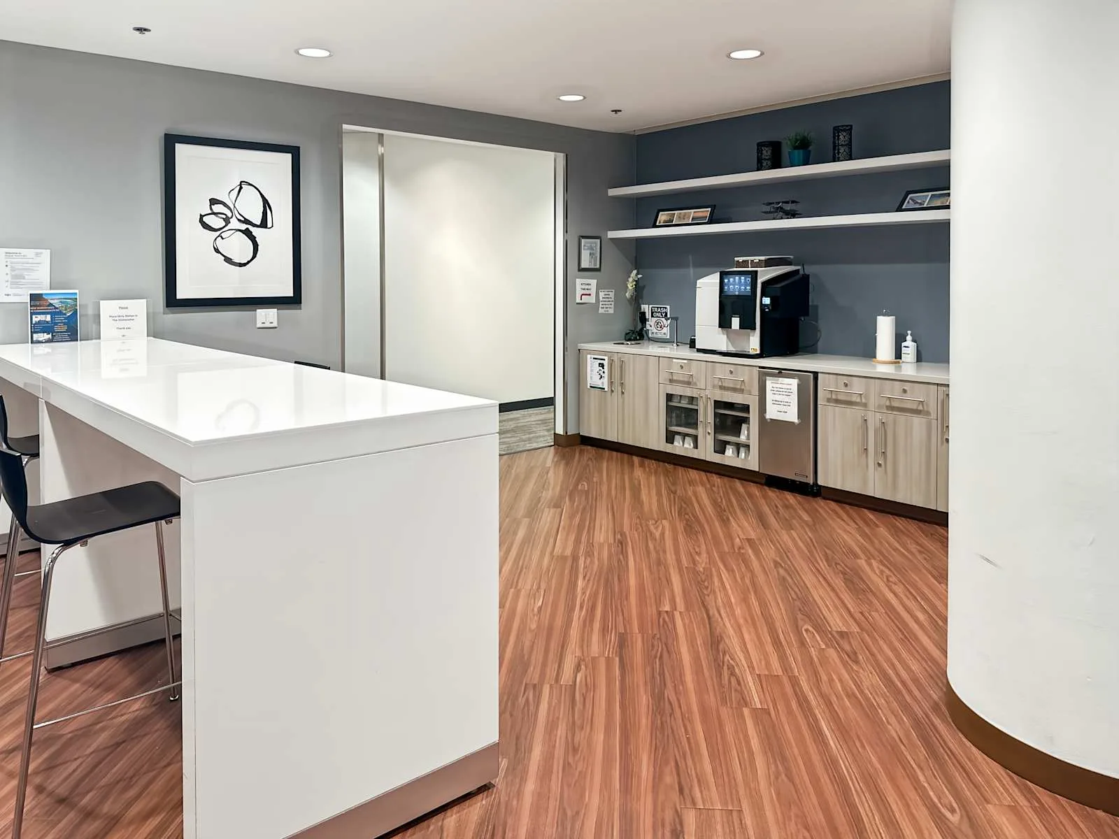 Regus CA, Santa Clara - Techmart Center, Kitchen, Santa Clara, CA