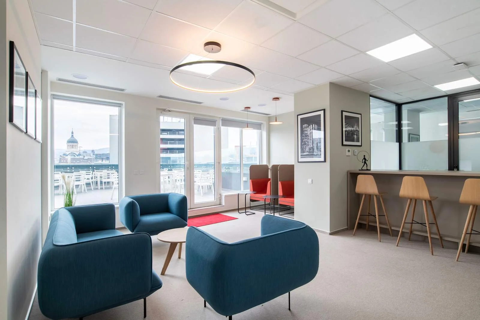 Regus Cluj-Napoca, Central Business Plaza, Zonă de relaxare, Cluj-Napoca