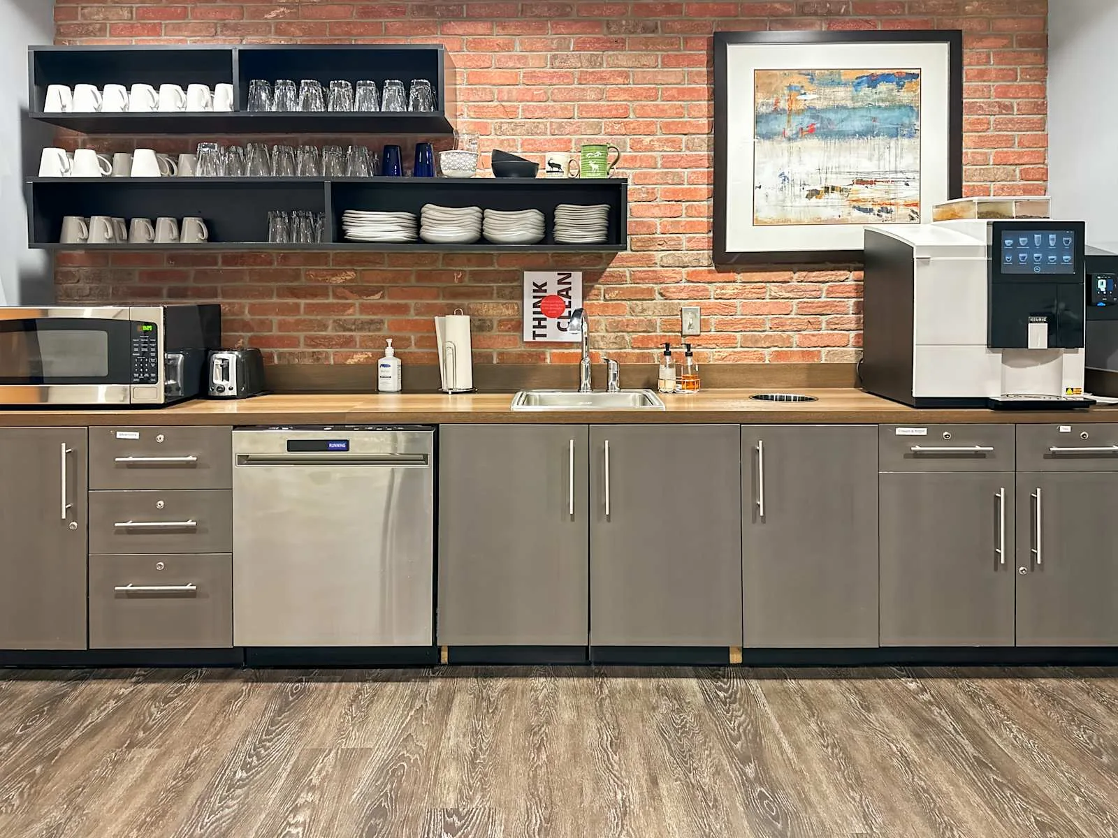 Regus CO, Colorado Springs - Downtown Alamo Corporate Center, Kitchen, Colorado Springs, CO