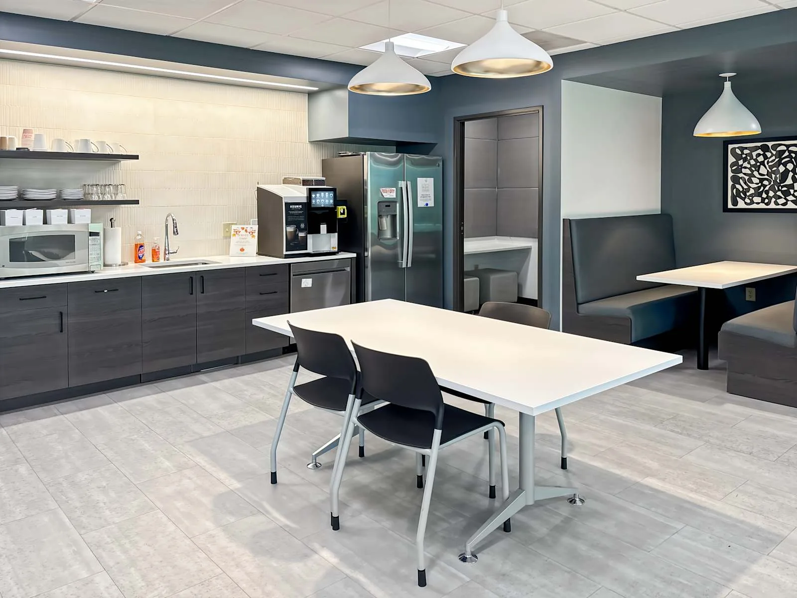 Regus CO, Denver - Sherman St, Kitchen, Denver, CO