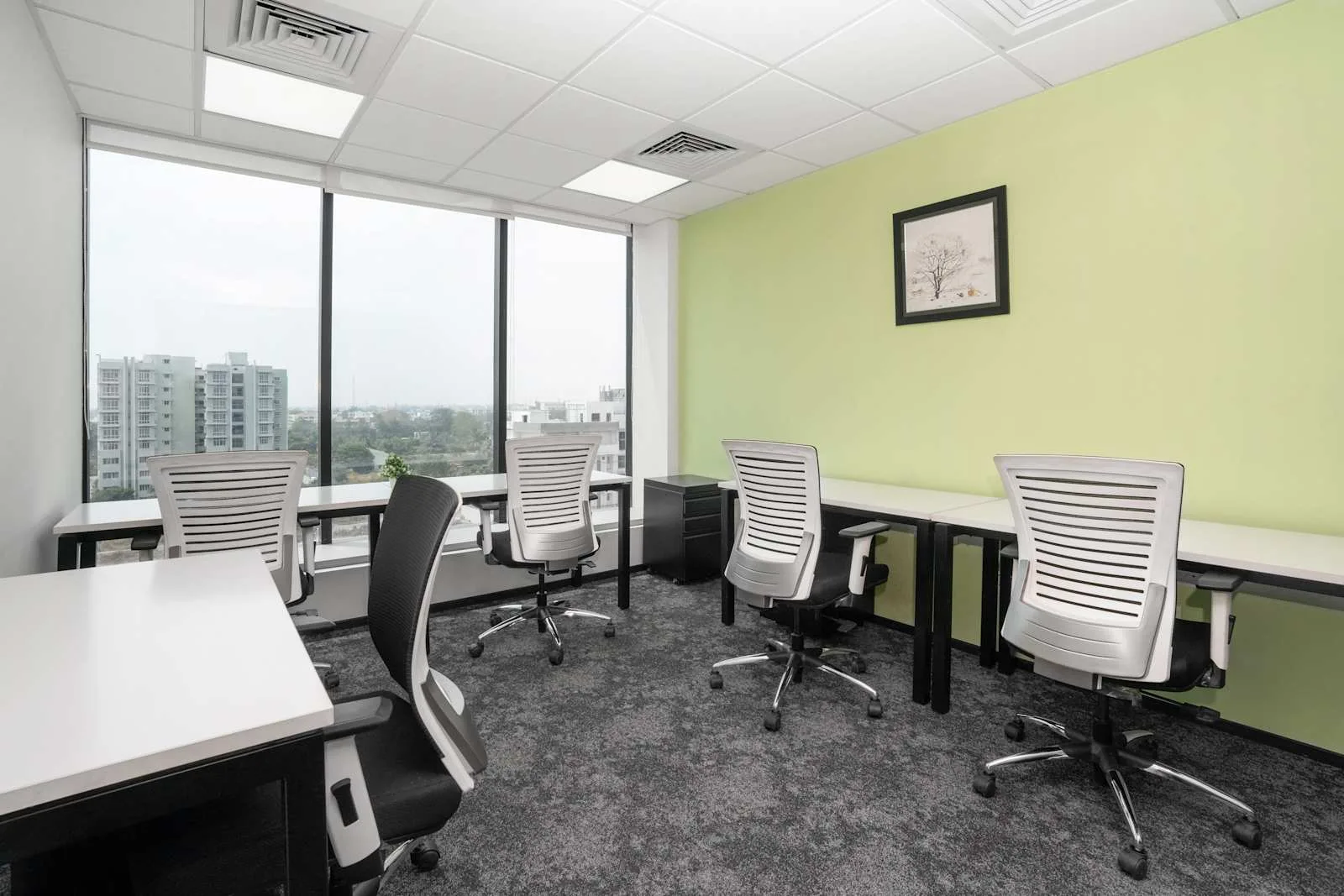 Regus Coimbatore, Hanudev Info Tech Park, Private office, 5 desks, Coimbatore