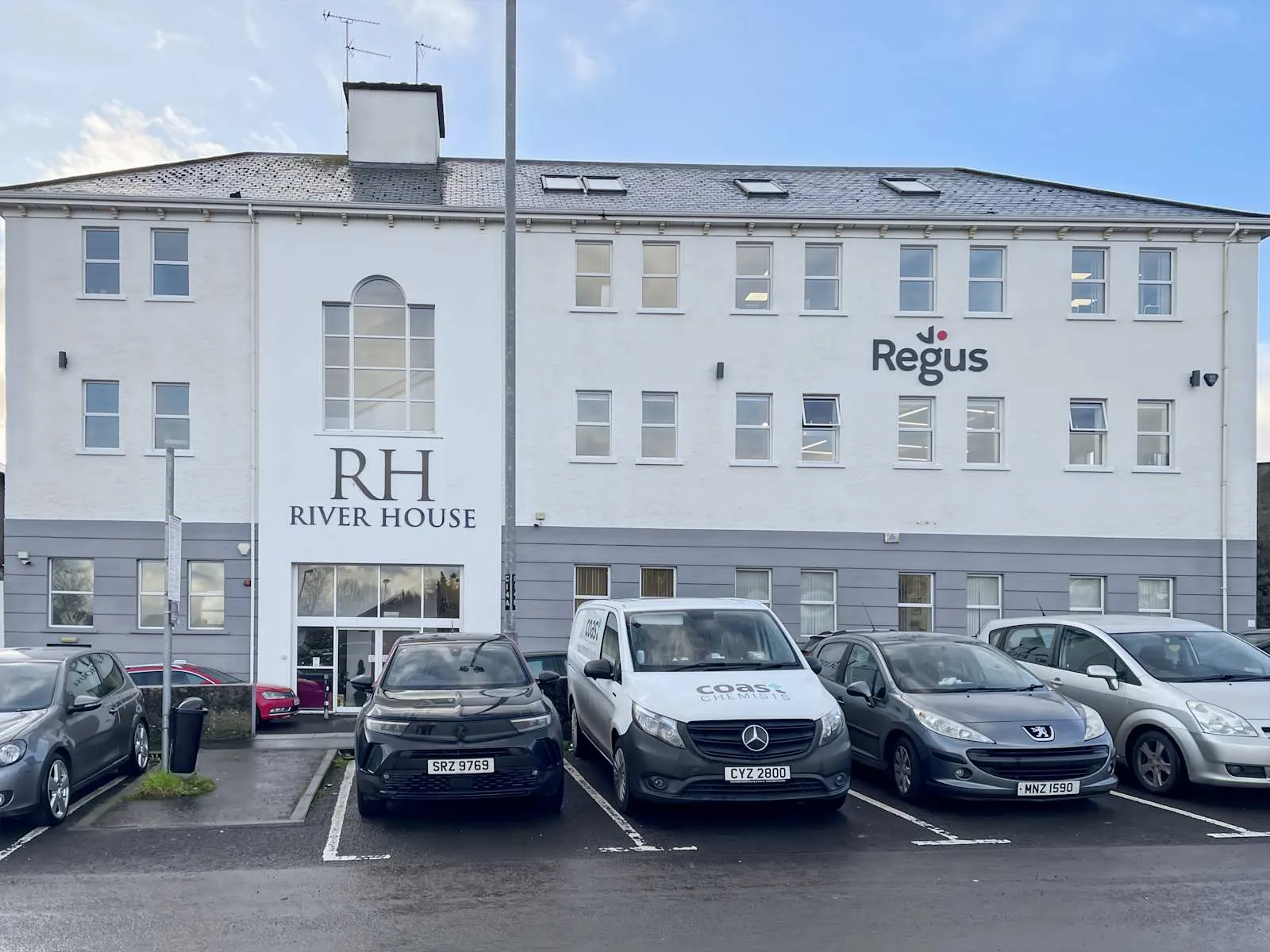 Regus Coleraine, River House, Building facade, Coleraine