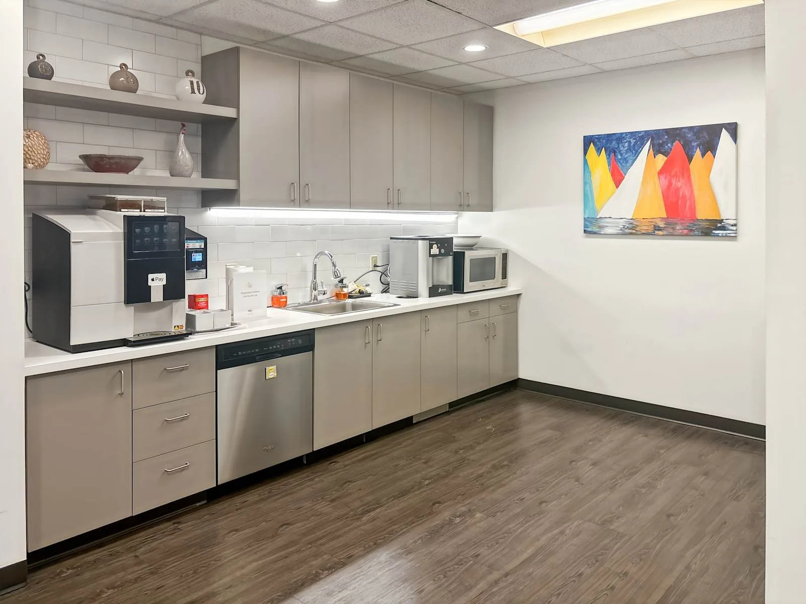 Regus CT, Stamford - Soundview, Kitchen, Stamford, CT