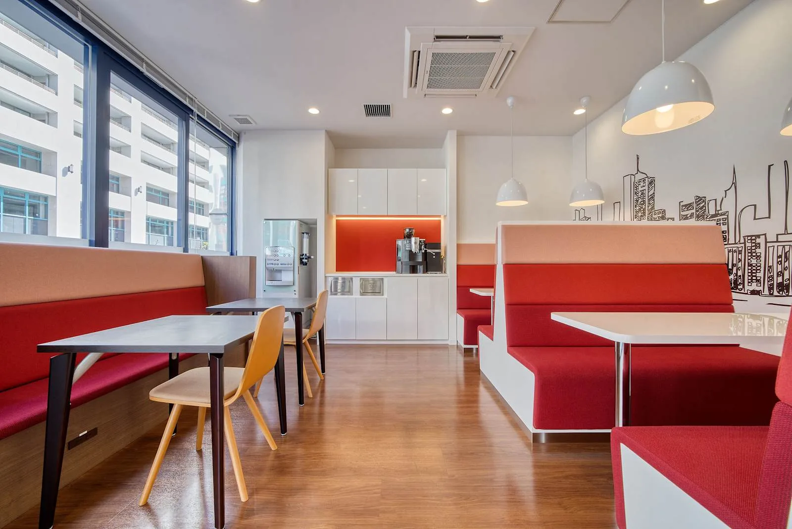 Regus EHIME, Matsuyamashiekimae, Cafeteria, Ehime
