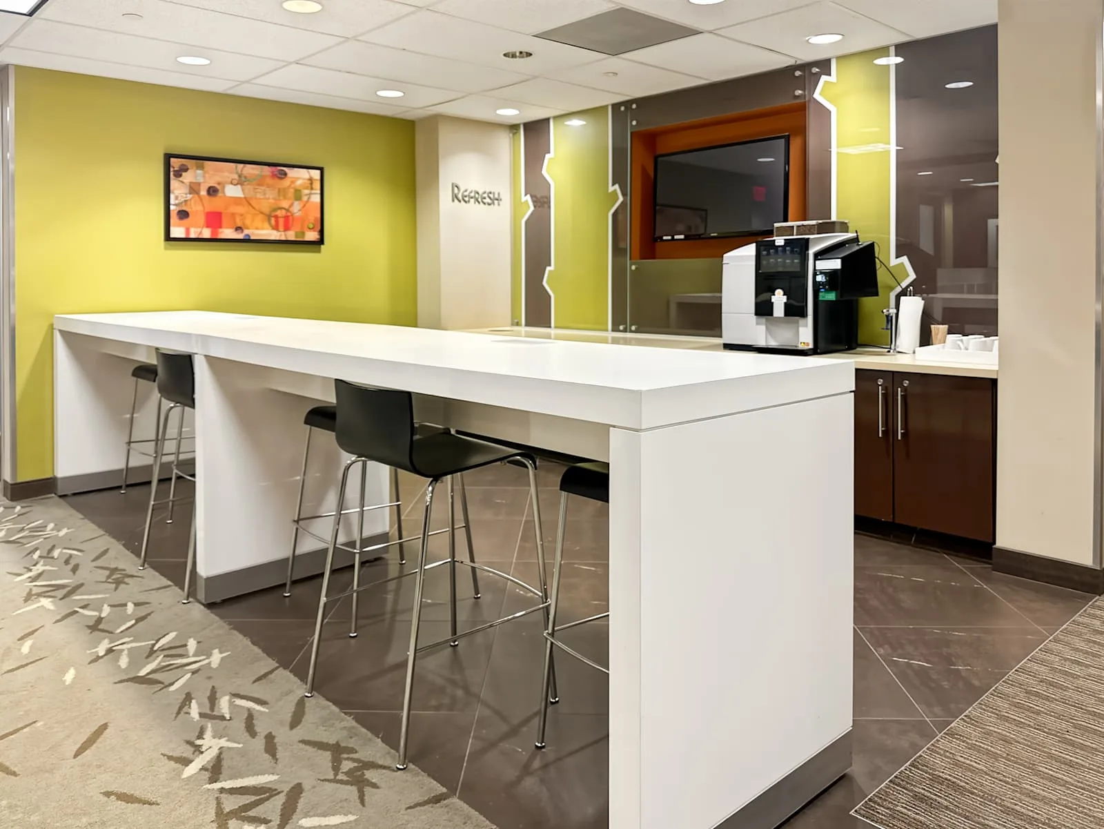 Regus FL, Miami - Brickell Key, Kitchen, Miami, FL