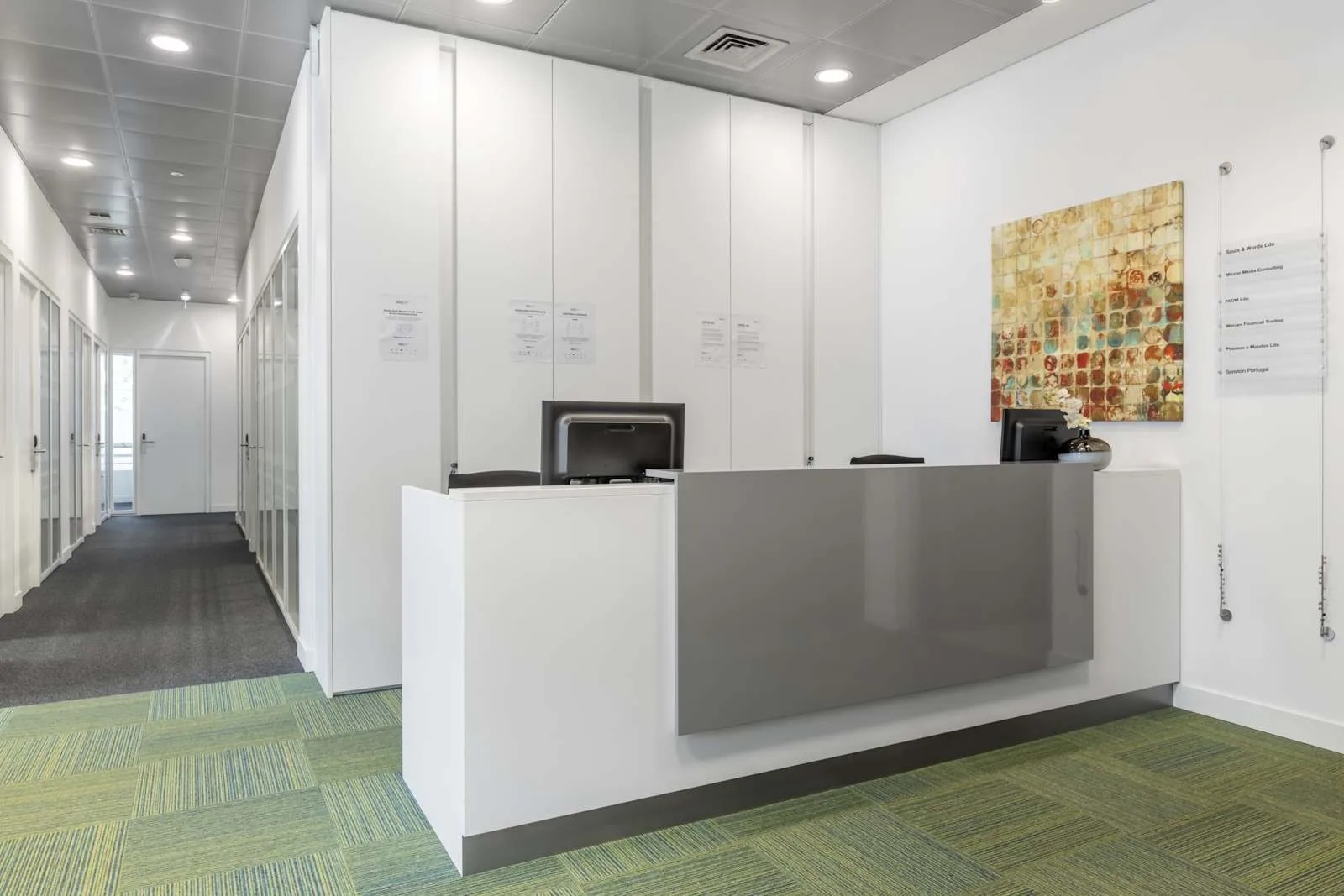 Regus GAIA, Arrabida, Réception, Vila Nova de Gaia