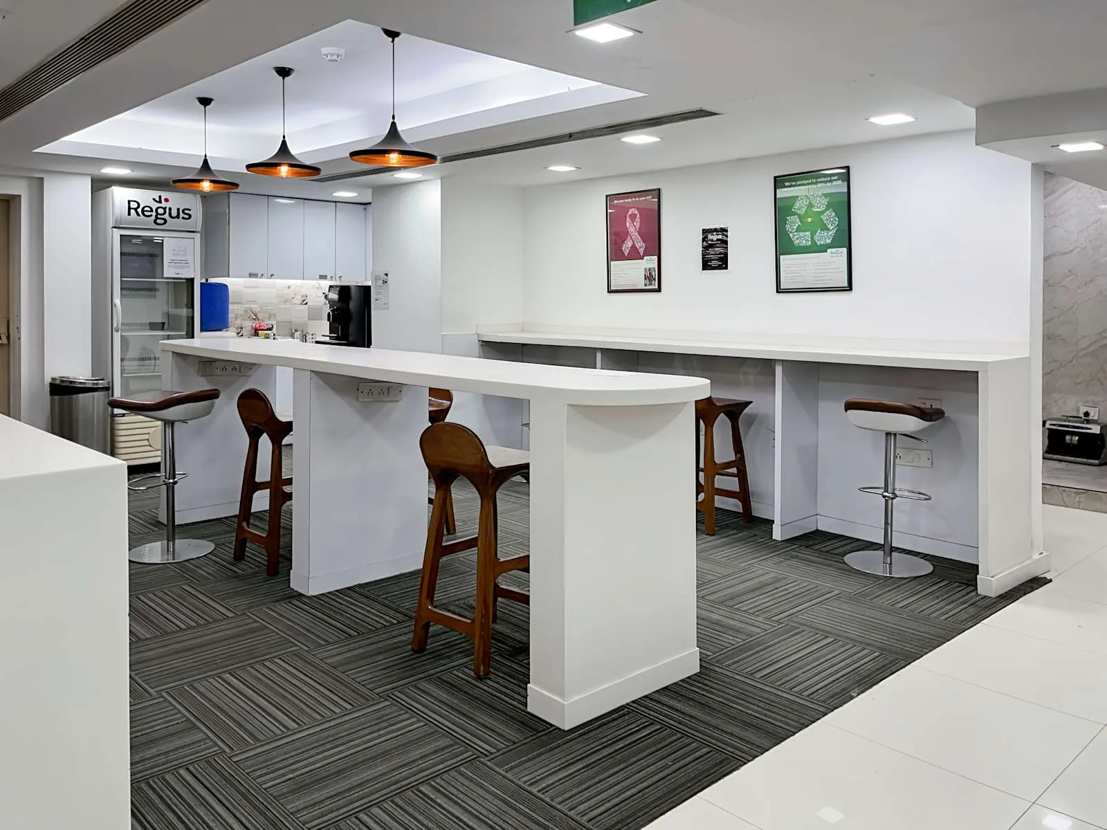 Regus GURGAON, JMD Regent Square, Cafeteria, Gurugram