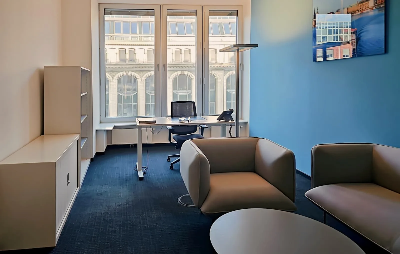 Regus HAMBURG, Neuer Wall, Privatbüro mit 1 Arbeitsplatz, Hamburg