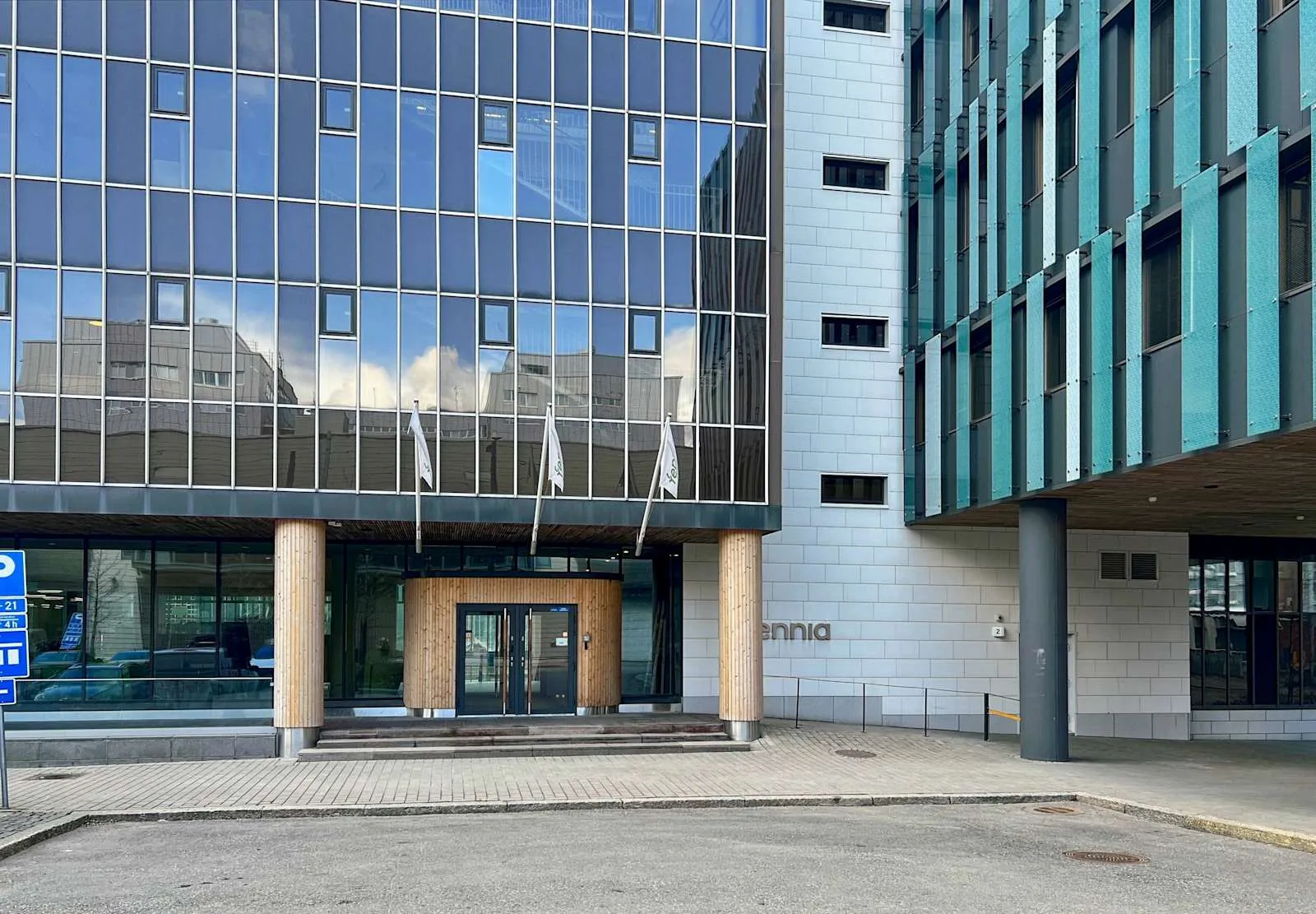 Regus HELSINKI, Pasilanportti, Building facade, Helsinki