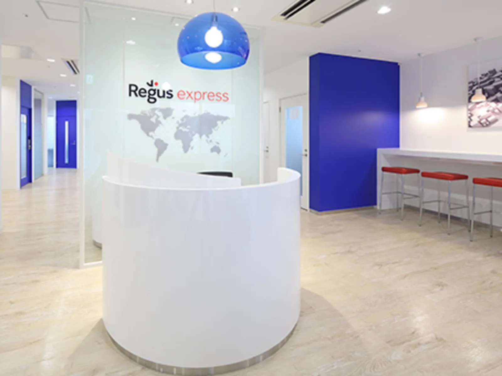 Regus HYOGO, Hankyu Itami Station、受付、兵庫