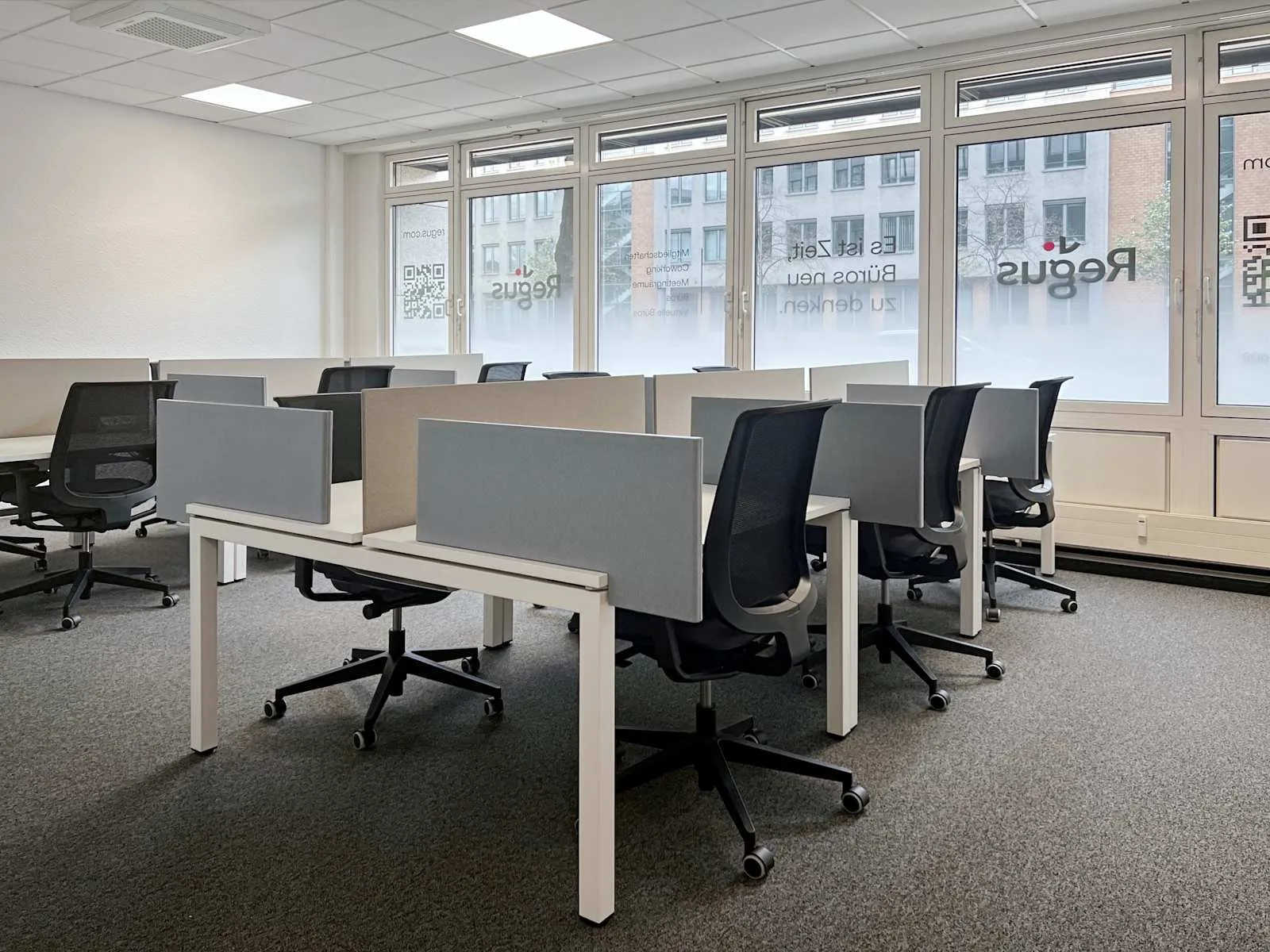 Regus LEIPZIG, Atrium, Open-plan office, Leipzig