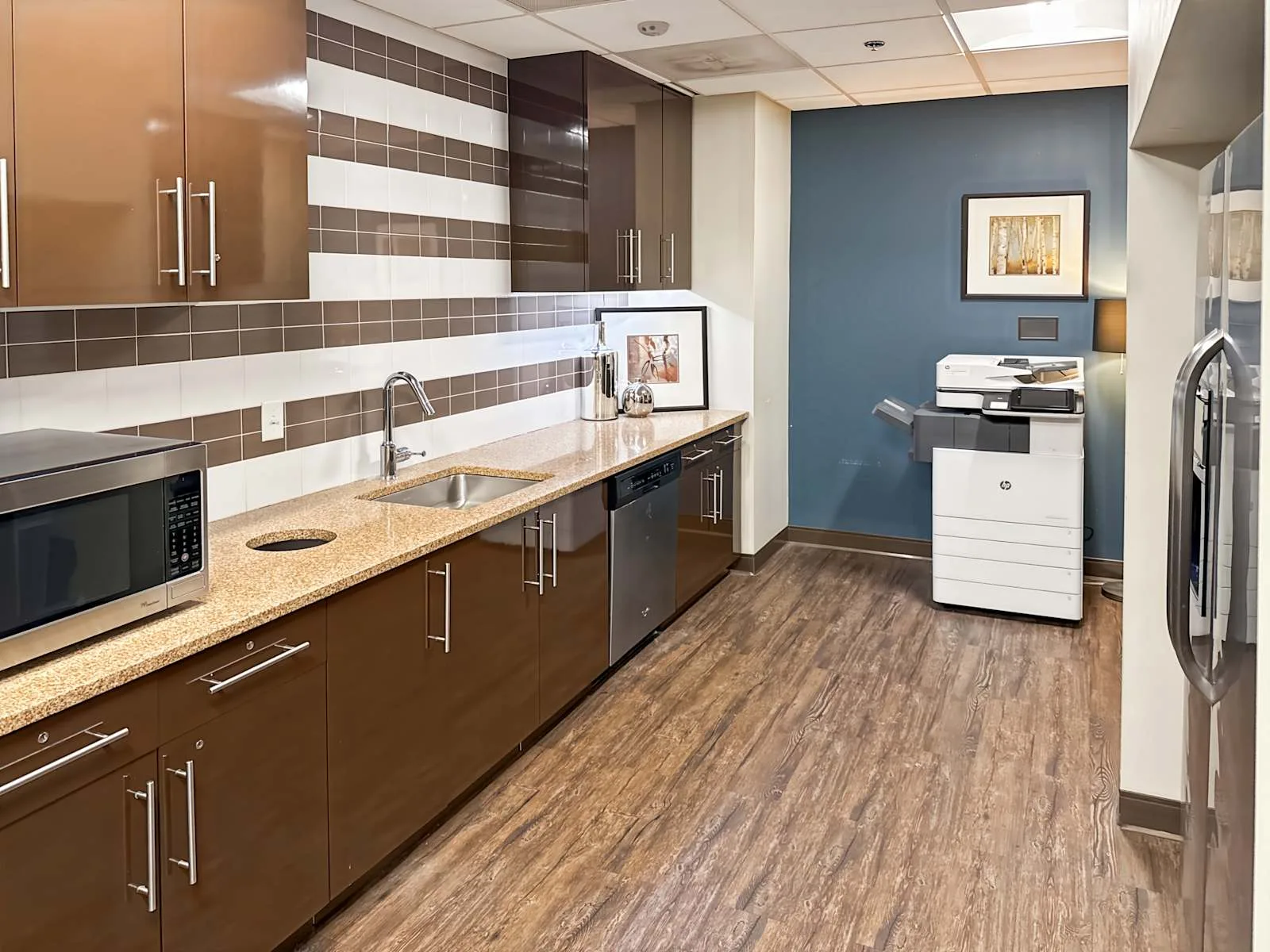 Regus MA, Dedham - Dedham Place, Kitchen, Dedham, MA