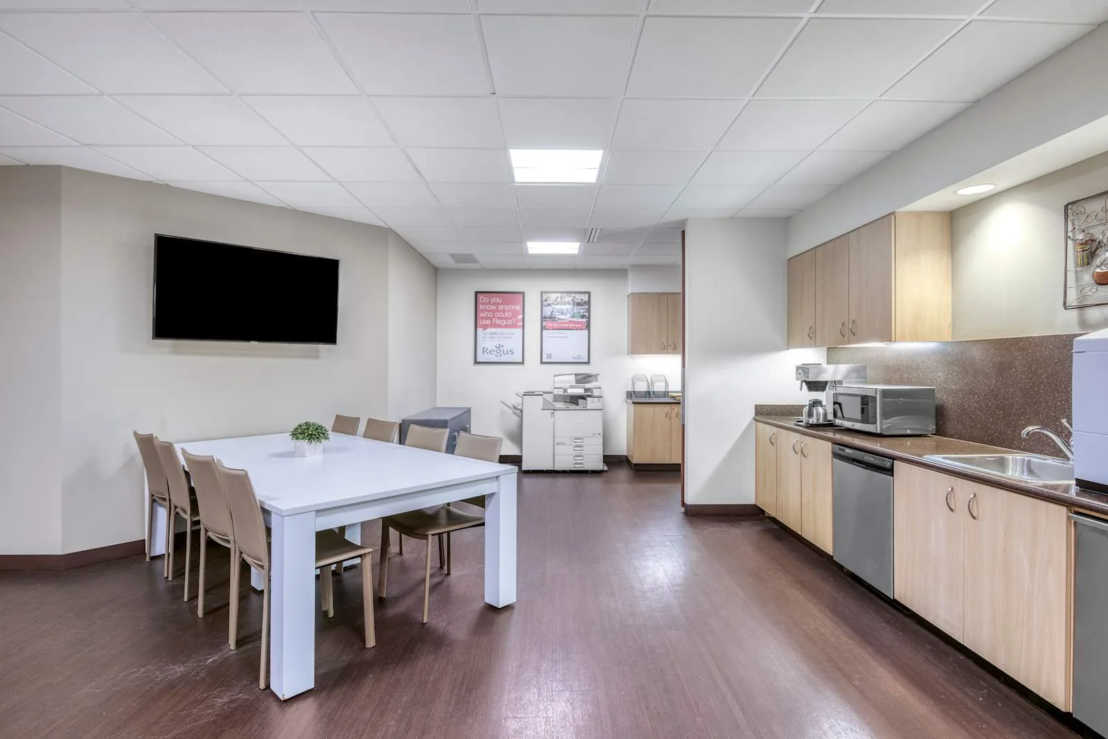 Regus MI, Troy - Troy Liberty Center, Kitchen, Troy, MI