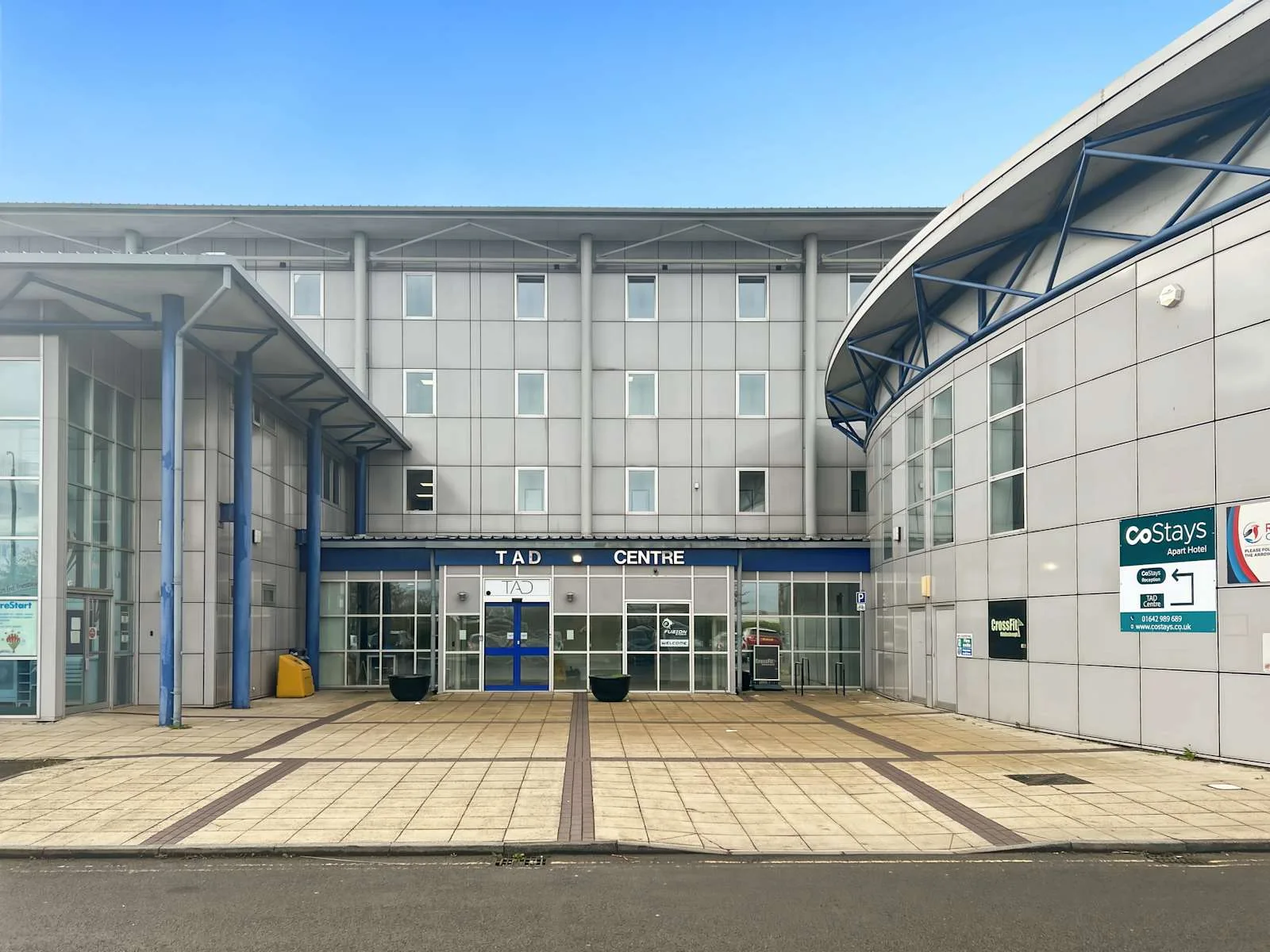 Regus Middlesbrough, The TAD Centre, Building facade, Middlesbrough