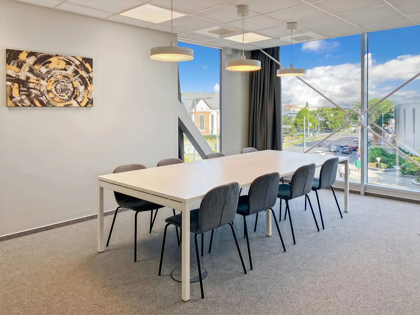 Regus Miskolc, Macropolis, Meeting room for 8 people, Miskolc