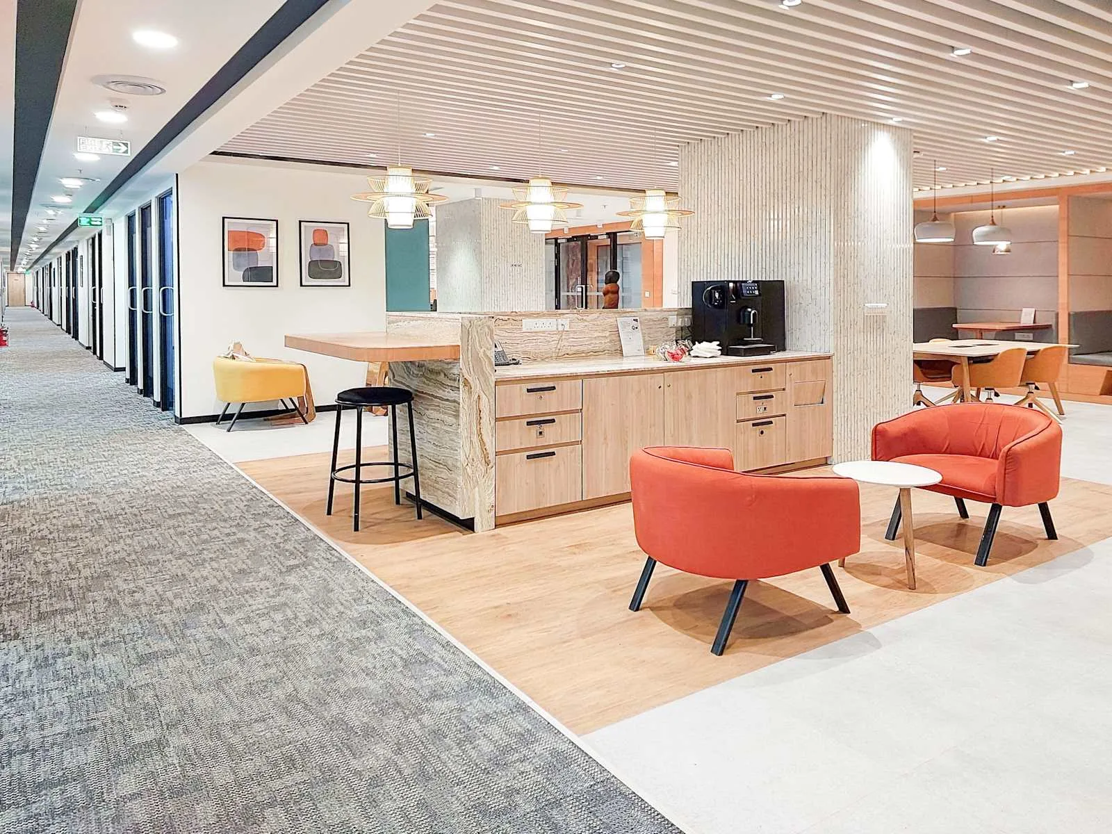 Regus Mumbai, Supreme Business Park, Powai, Kitchen, Mumbai