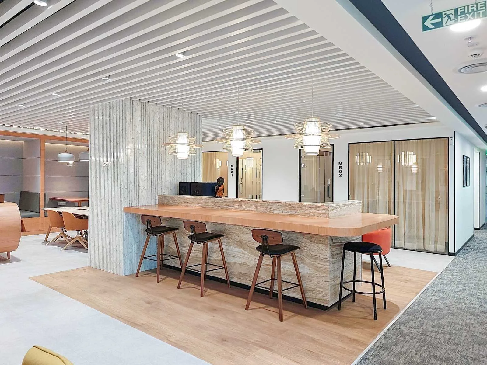 Regus Mumbai, Supreme Business Park, Powai, Cafeteria, Mumbai