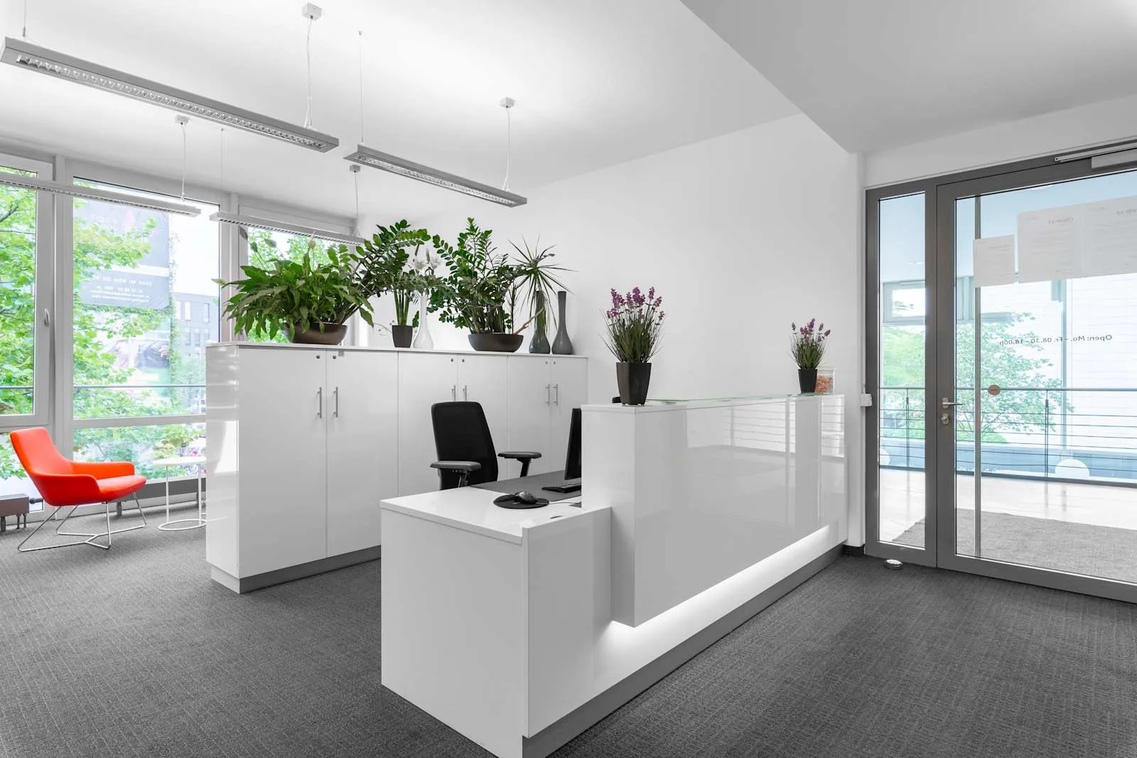 Regus MUNICH, Parkstadt Schwabing, Empfang, München