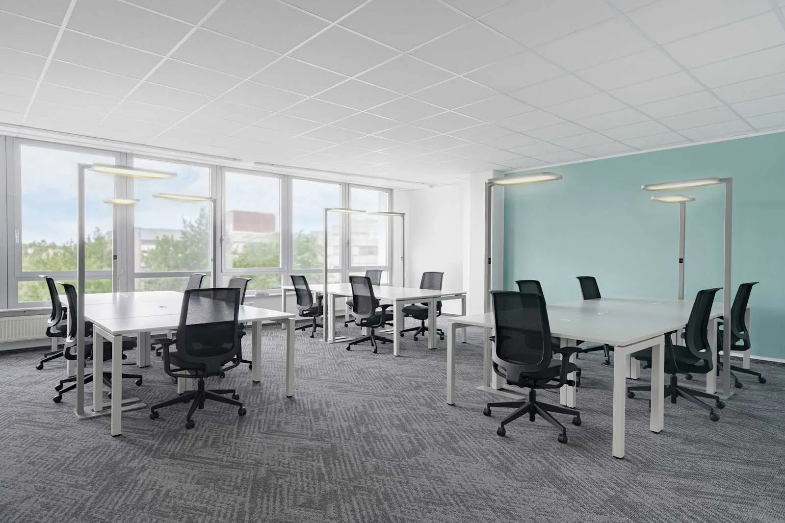 Regus NEUSS, Hammfelddamm, Großraumbüro, Neuss