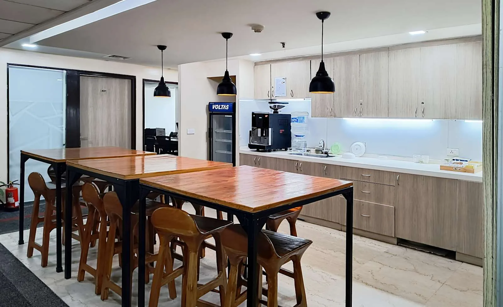 Regus NEW DELHI, Rectangle, Kitchen, New Delhi