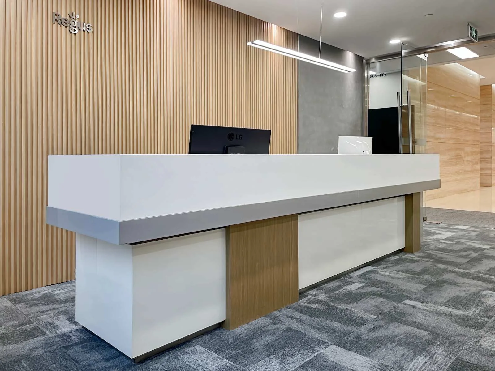 Regus NINGBO, Raffles City、前台、宁波市