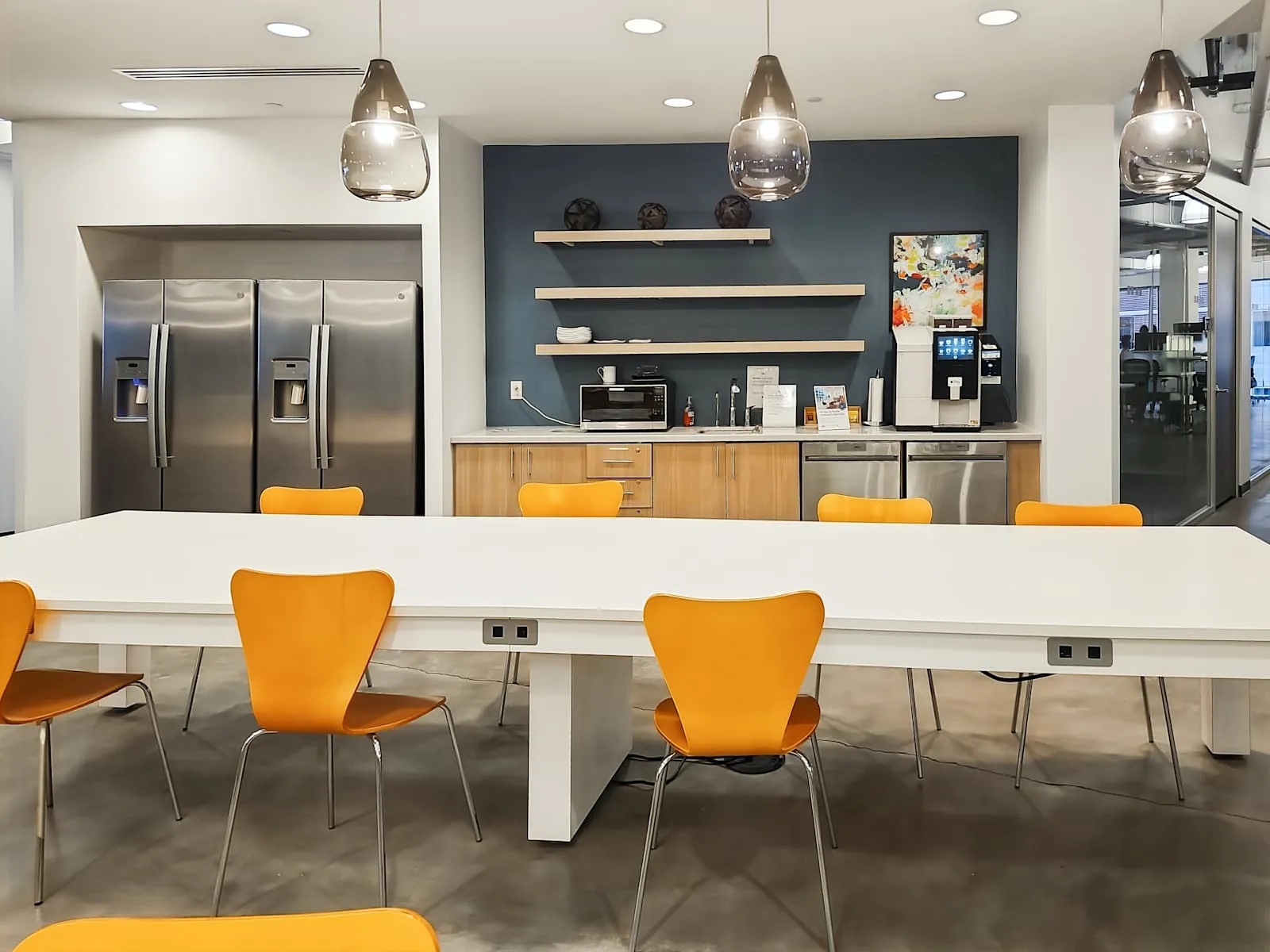 Regus NJ, Hoboken - Hoboken Riverfront Center, Cafeteria, Hoboken, NJ